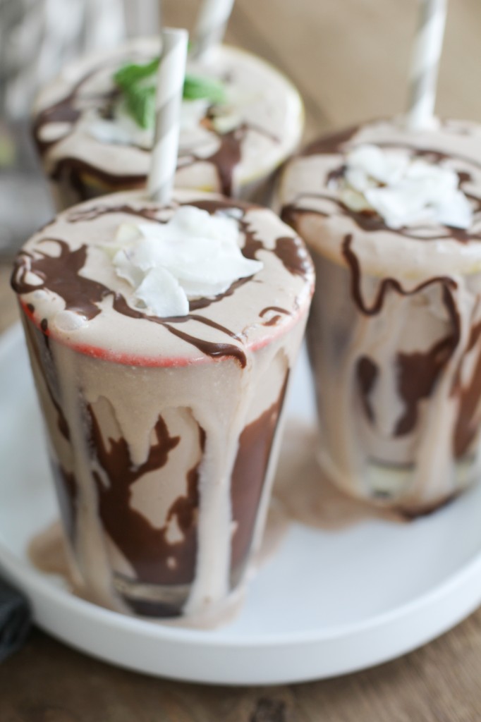 Hot Fudge Milkshake Trio - Jessi's Kitchen