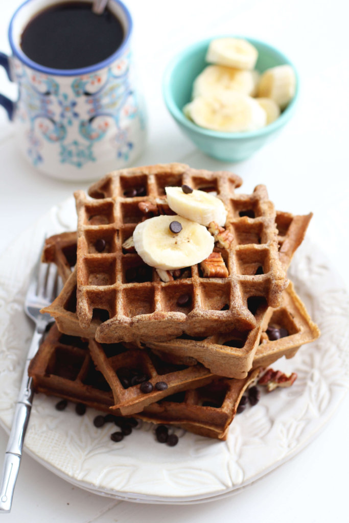 Gluten Free Banana Waffles