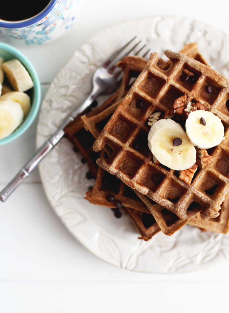 Gluten Free Banana Waffles