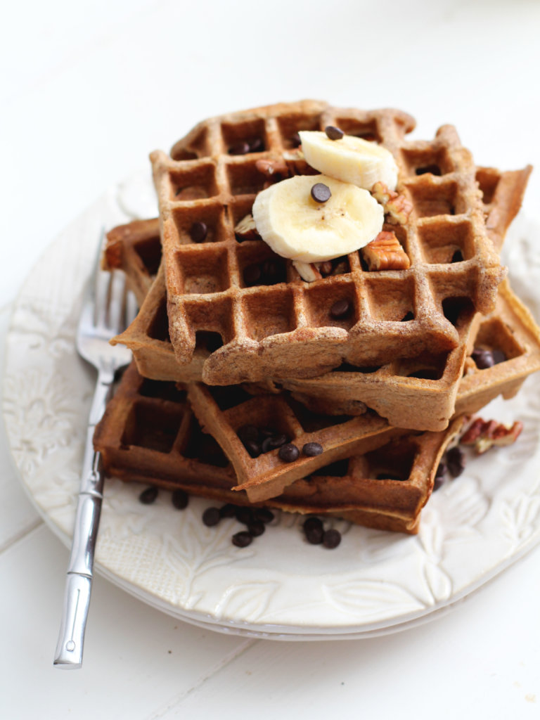 Gluten Free Banana Waffles