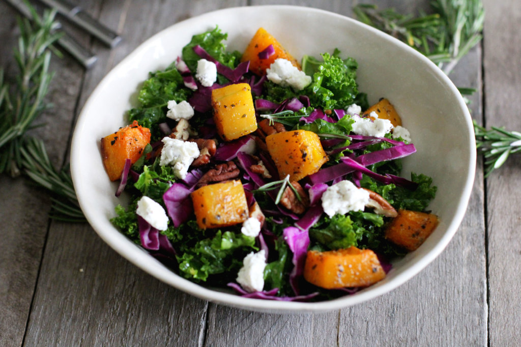 Butternut and Kale Salad