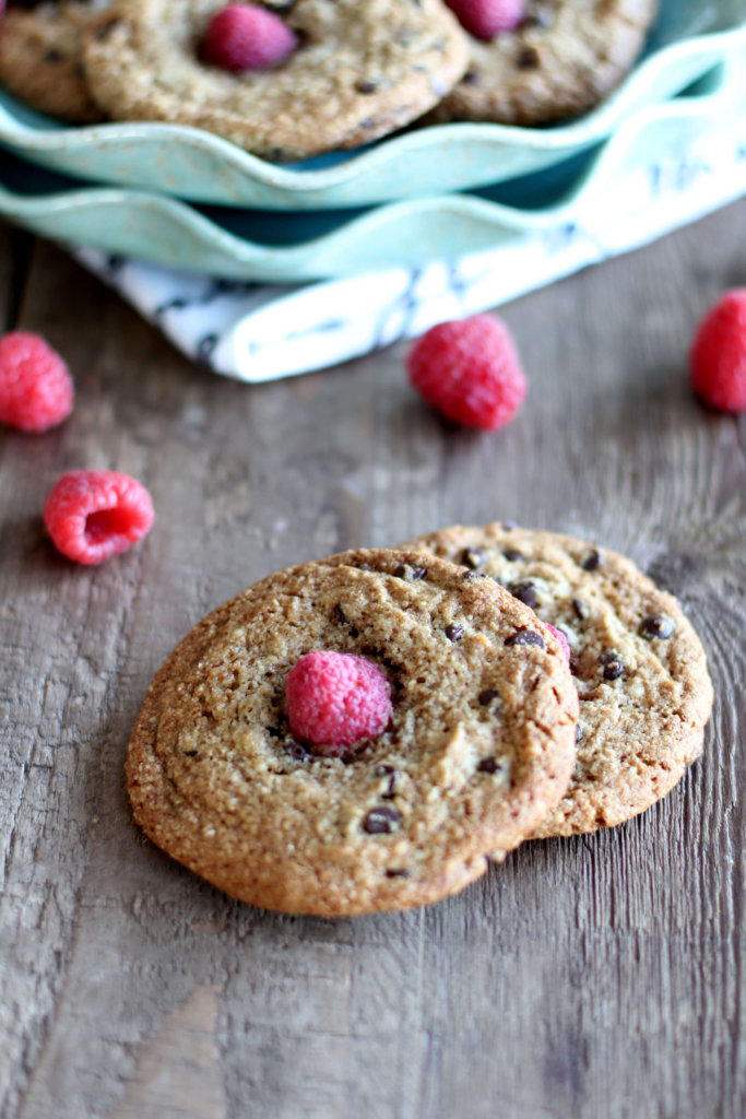 Chocolate Chip Raspberry Cookie