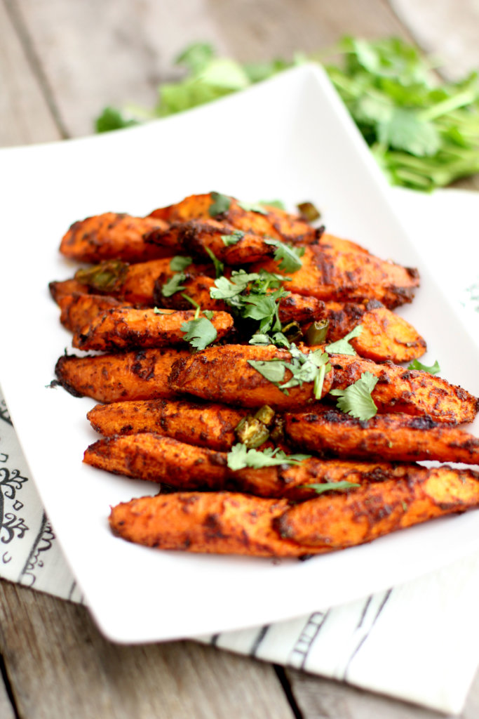 Chili Roasted Carrots