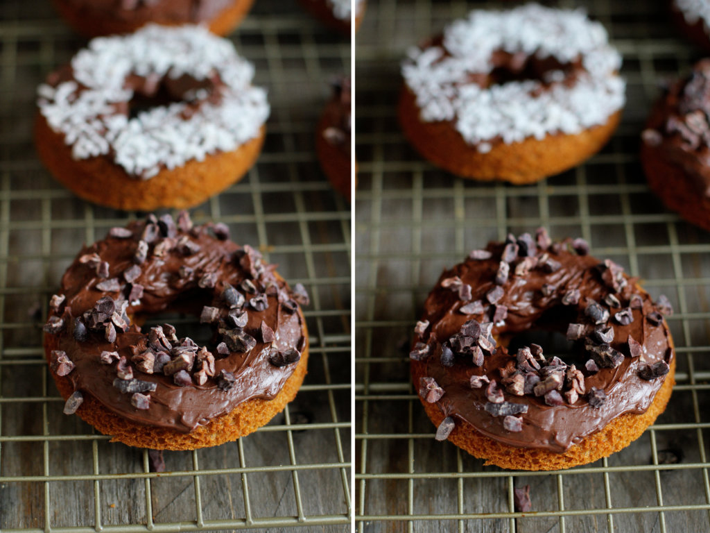 Chocolate Frosted Donuts