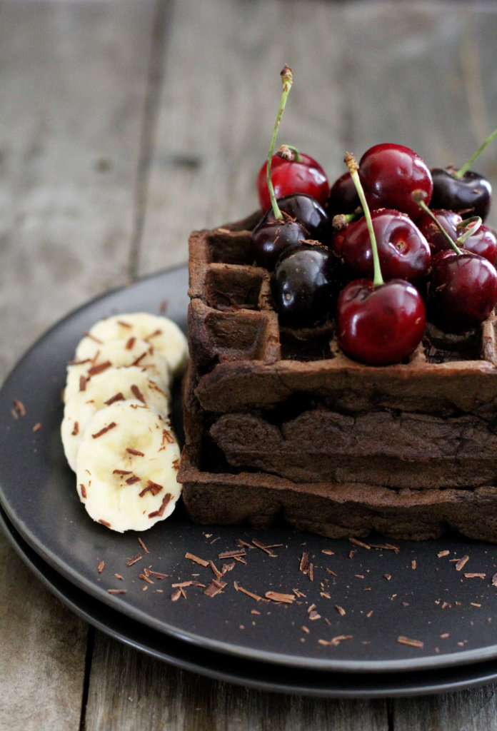 Gluten Free Chocolate Banana Waffles: Jessi's Kitchen