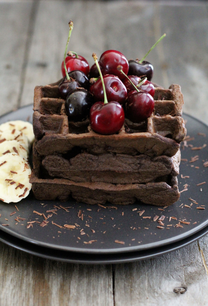 Gluten Free Chocolate Banana Waffle: Jessi's Kitchen