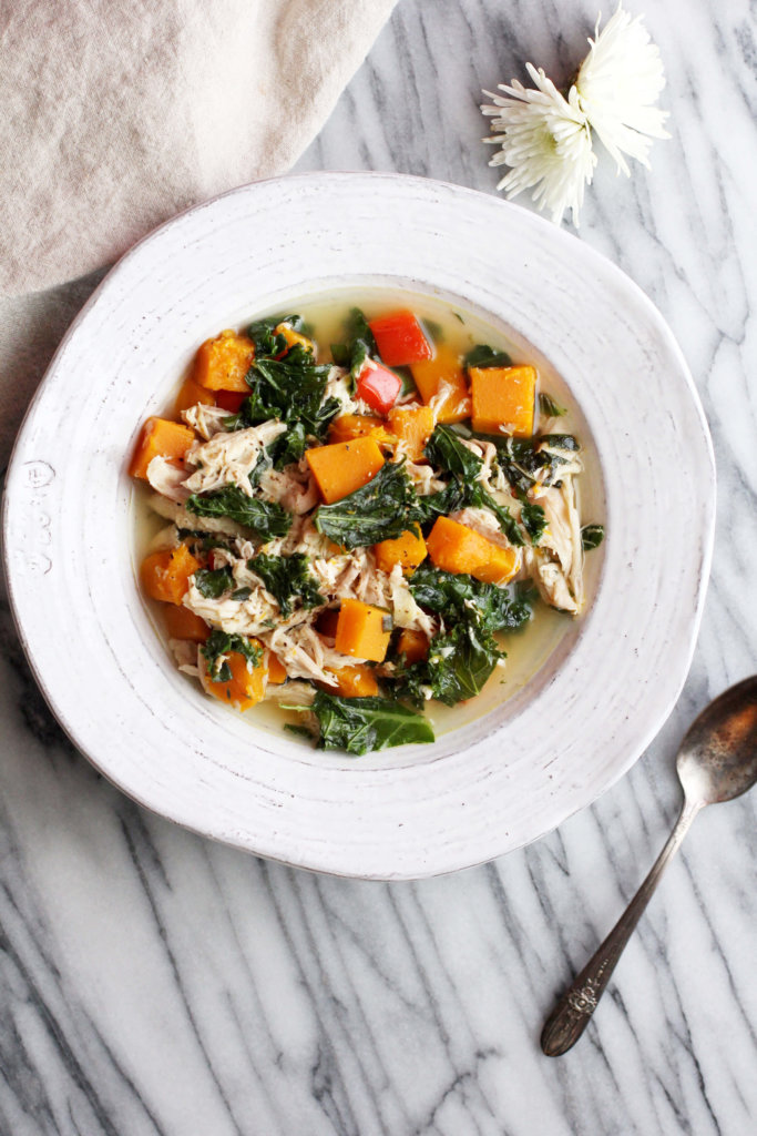 Chicken, Kale and Butternut Soup: Jessi''s Kitchen 