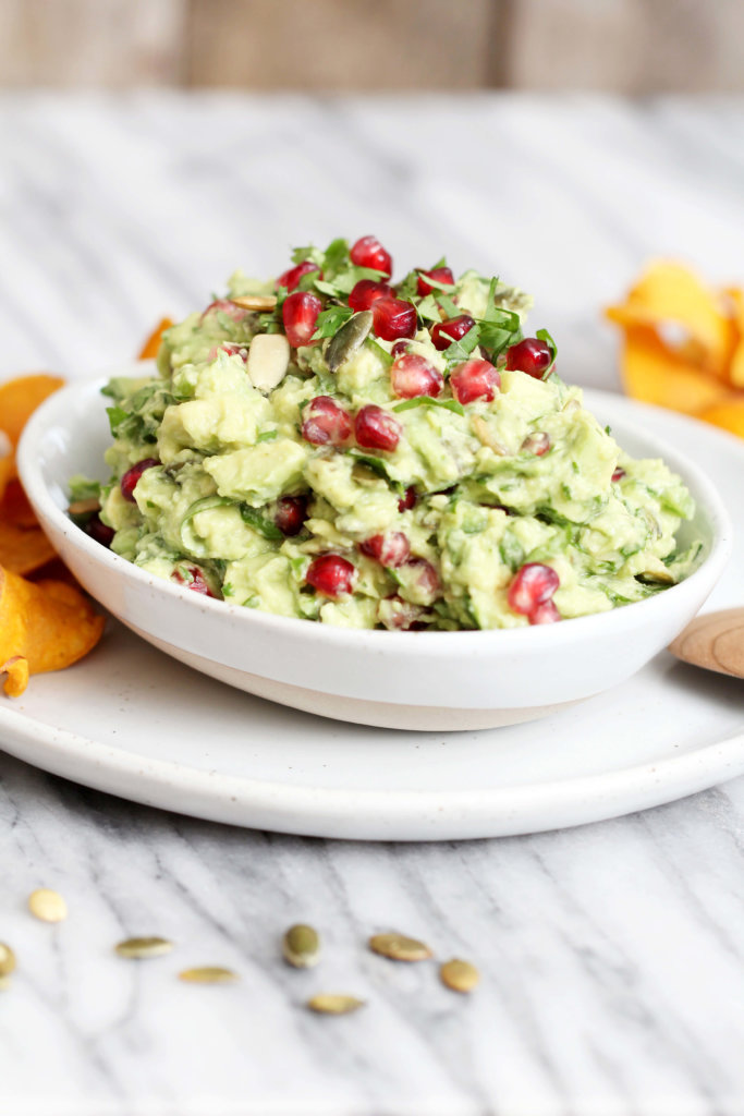 Pomegranate and Pumpkin Seed Guacamole : Jessi's Kitchen 