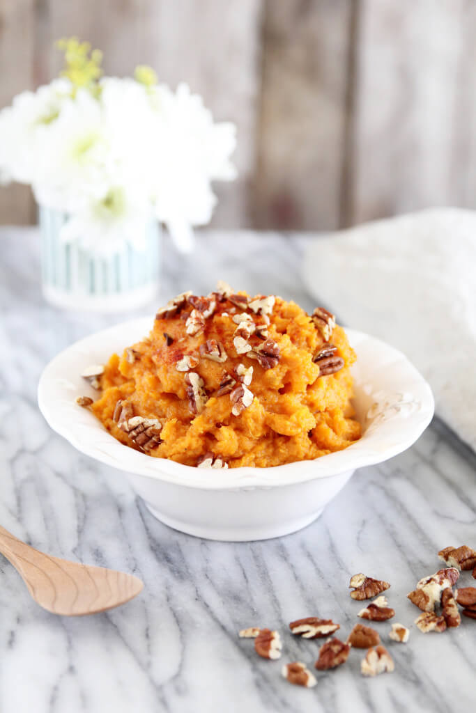 Smoky Mashed Sweet Potato with Pecans: Jessi's Kitchen 