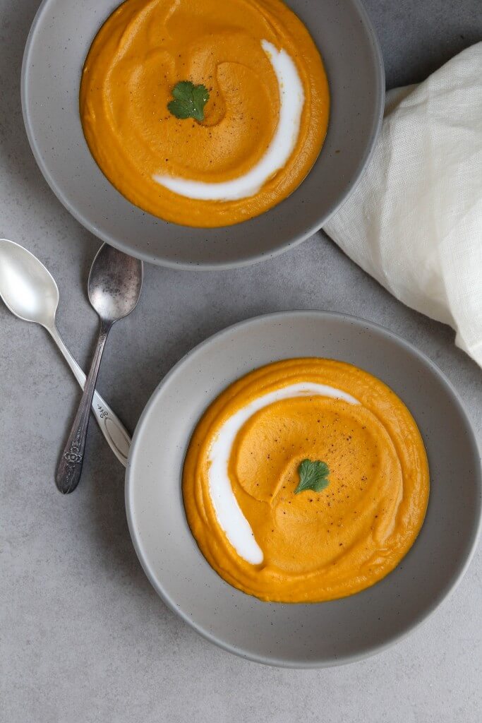 Thai Red Curry Coconut Carrot Soup: Jessi's Kitchen