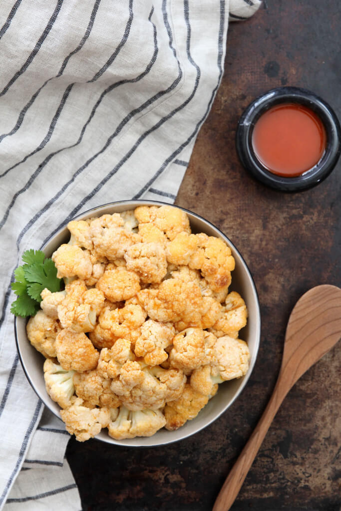 Buffalo and Goat Cheese Cauliflower: Jessi's Kitchen