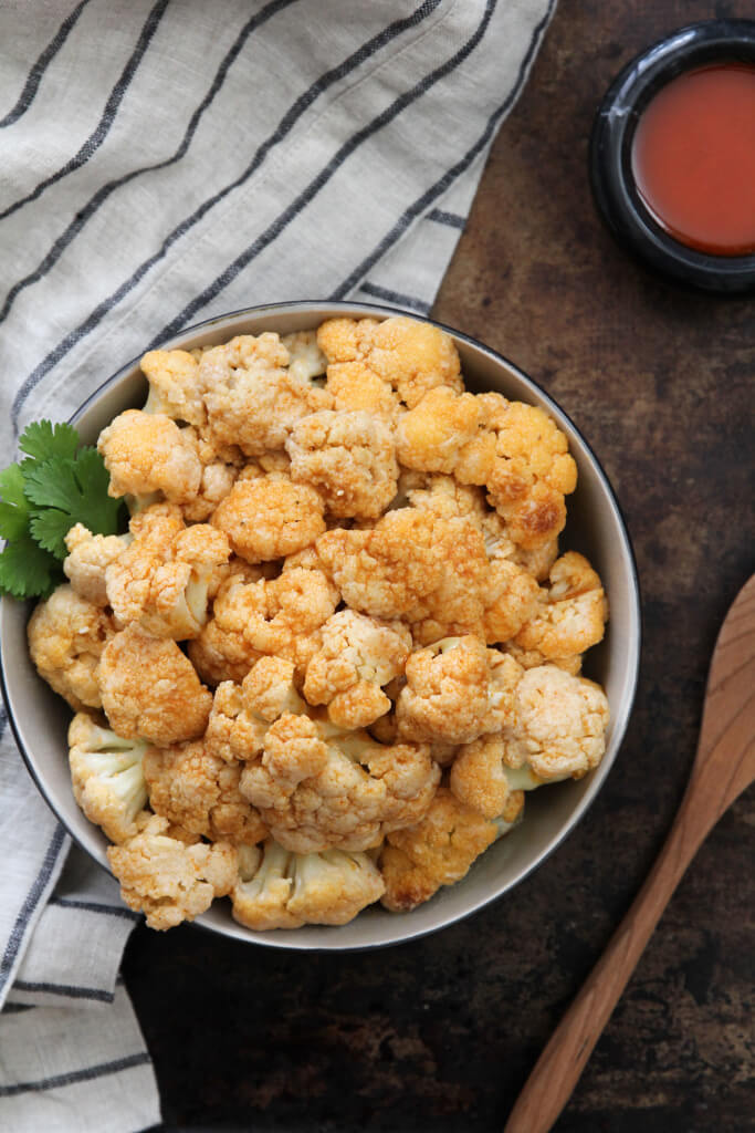 Buffalo and Goat Cheese Cauliflower: Jessi's Kitchen