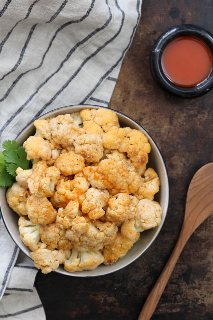 Buffalo and Goat Cheese Cauliflower: Jessi's Kitchen