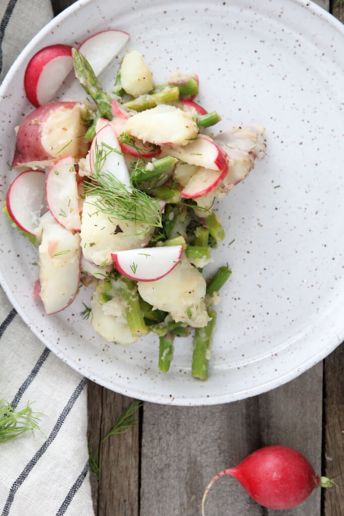 Lemon, Dill and Asparagus Potato Salad: Jessi's Kitchen