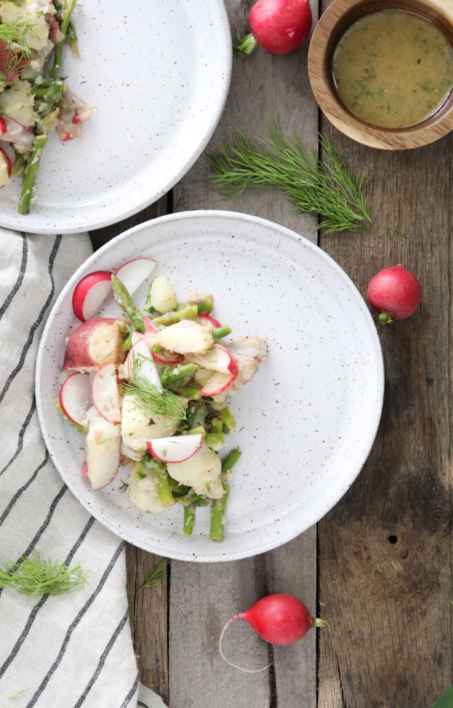 Lemon, Dill and Asparagus Potato Salad: Jessi's Kitchen