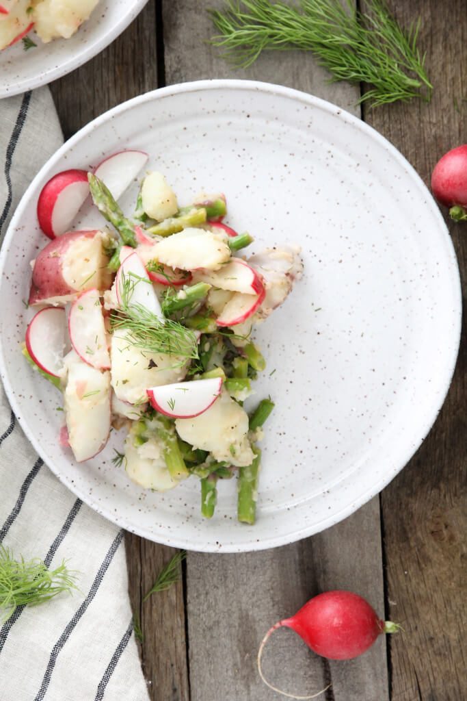 Lemon, Dill and Asparagus Potato Salad: Jessi's Kitchen