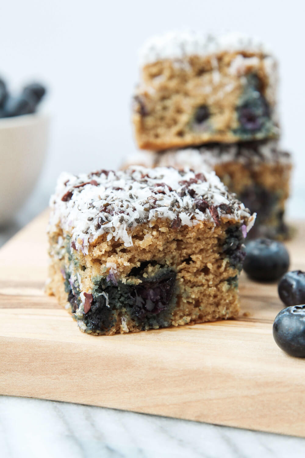 Blueberry Banana Breakfast Bars Jessi s Kitchen