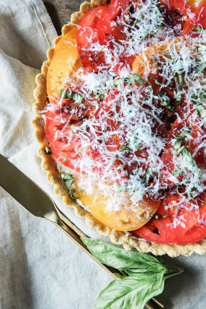 Gluten-free Goat Cheese and Tomato Tart: Jessi's Kitchen