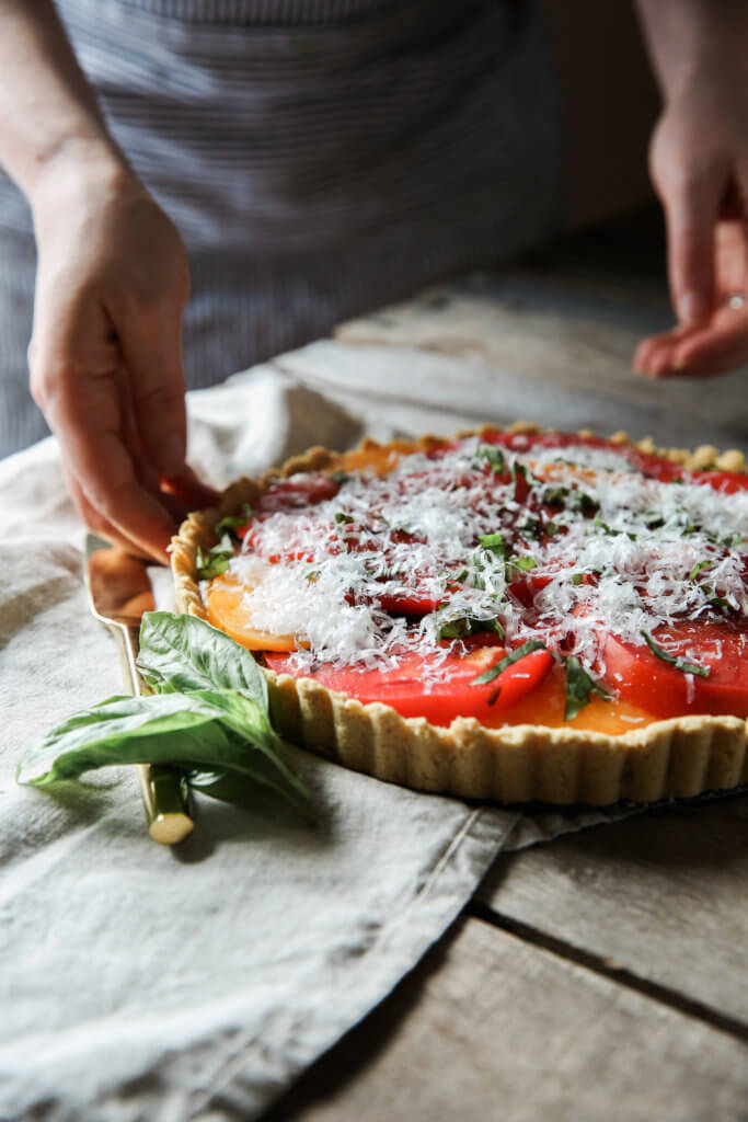 Gluten-free Goat Cheese and Tomato Tart: Jessi's Kitchen