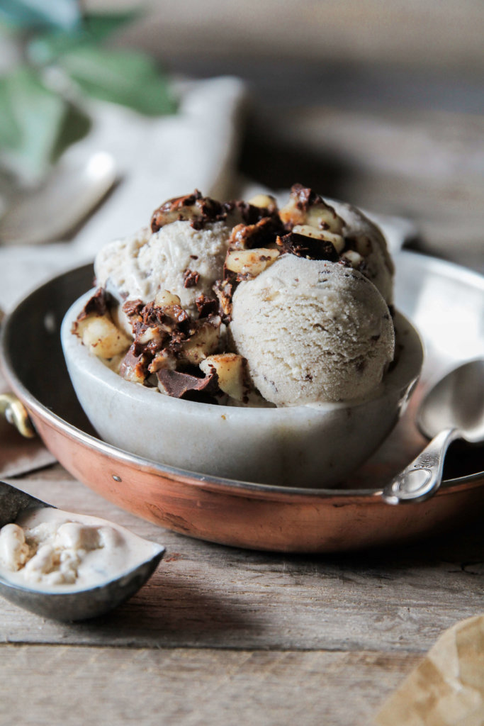 Chocolate, Banana and Almond Butter Ice Cream 3