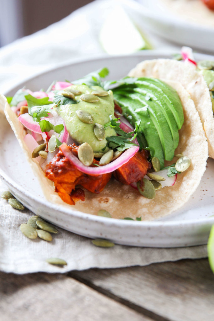 Guajillo Sweet Potato Taco: Jessi's Kitchen