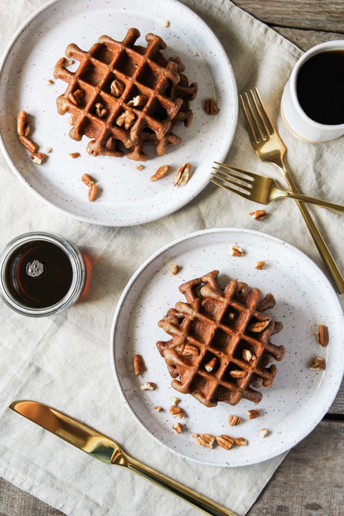 Gluten-free Zucchini Bread Waffles: Jessi's Kitchen