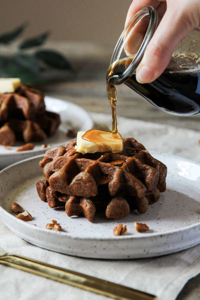 How to Make Zucchini Bread Waffles: Jessi's Kitchen