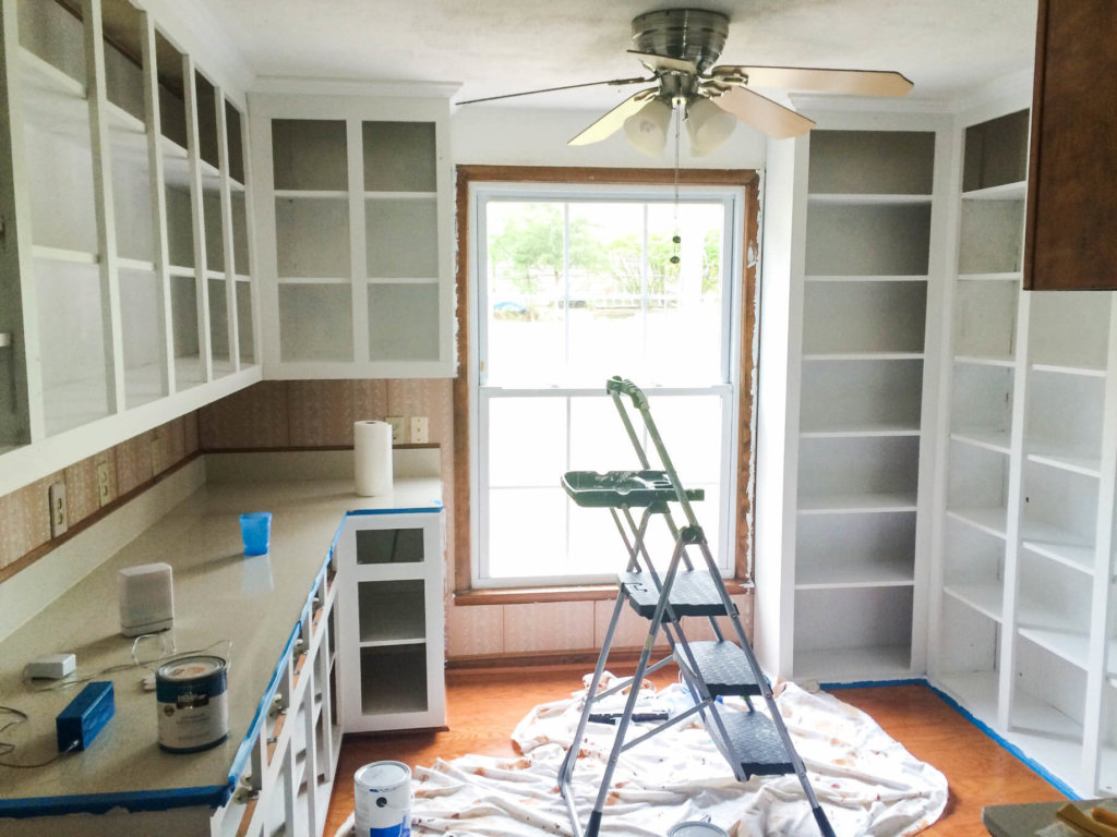 Before and After Kitchen Makeover (Phase One)