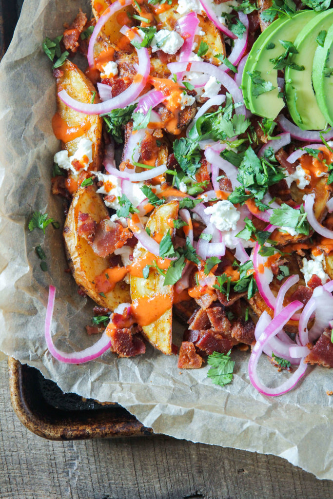 Loaded Potato Wedges: Jessi's Kitchen