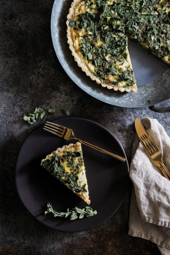 Butternut Squash and Kale Quiche: Jessi's Kitchen