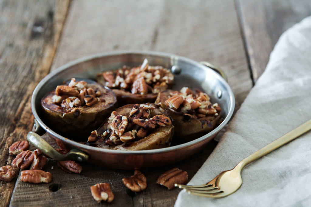 Roasted Pears with Pecans and Date Balsamic: Jessi's Kitchen