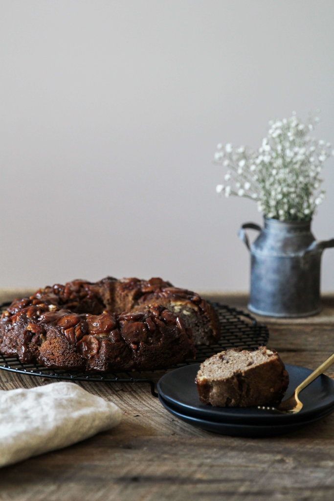 Gluten-free Caramelized Banana Coffee Cake: Jessi's Kitchen