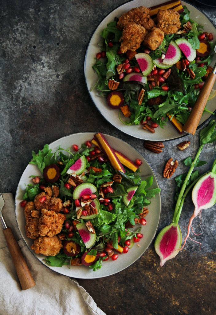 Grain-free Fried Chicken Salad: Jessi's Kitchen