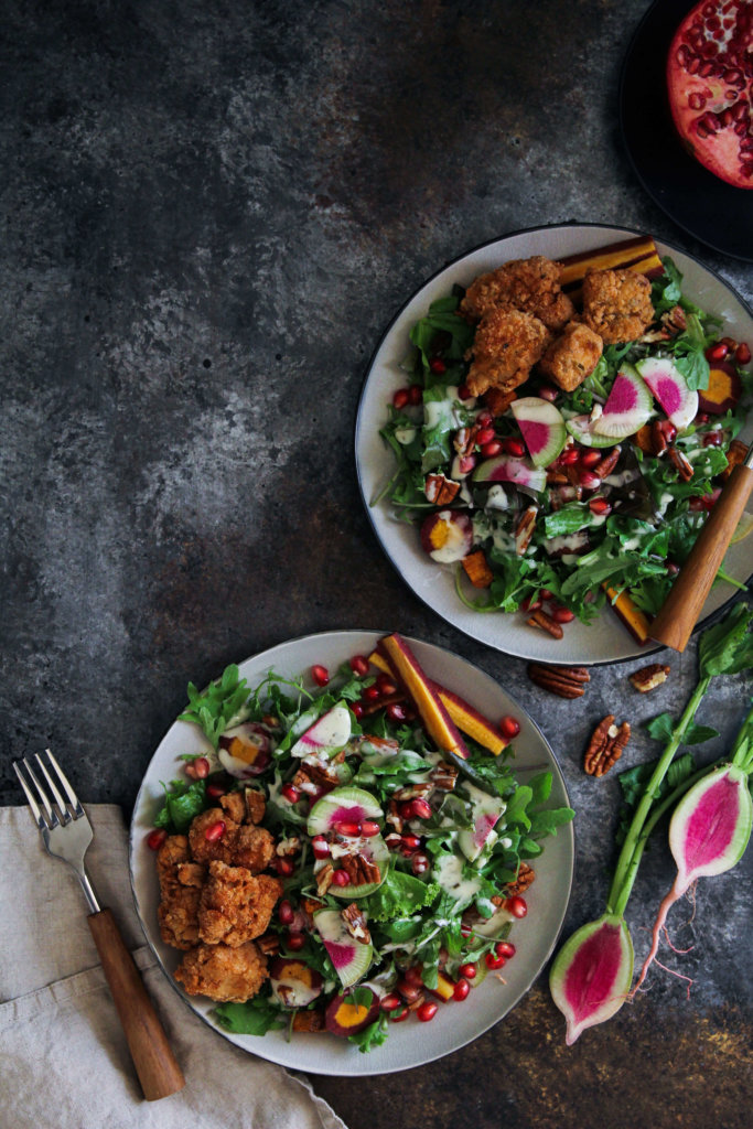 Grain-free Fried Chicken Salad: Jessi's Kitchen