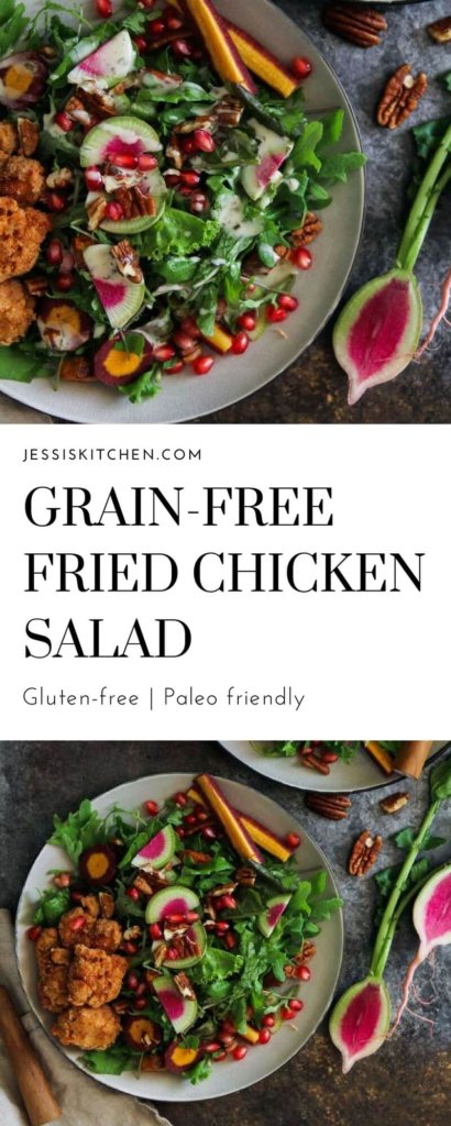 Grain-free Fried Chicken Salad — Jessi's Kitchen