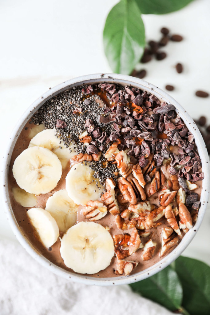 Peanut Butter, Banana Mocha Smoothie Bowl — Jessi's Kitchen